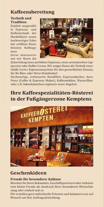 Kaffeerösterei Kempten